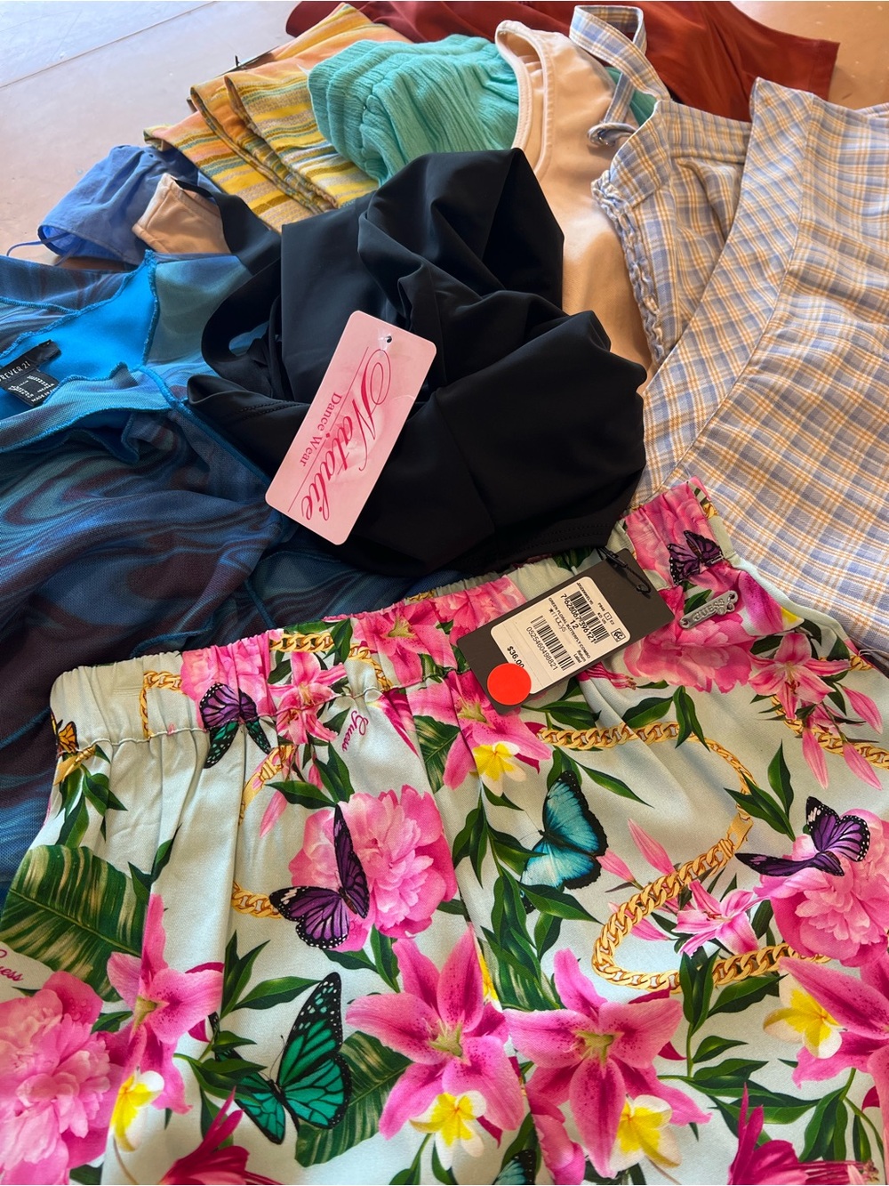 Girls Dancewear Lot Size Large Various Brands Art Stone Guess Natalie & More NWT